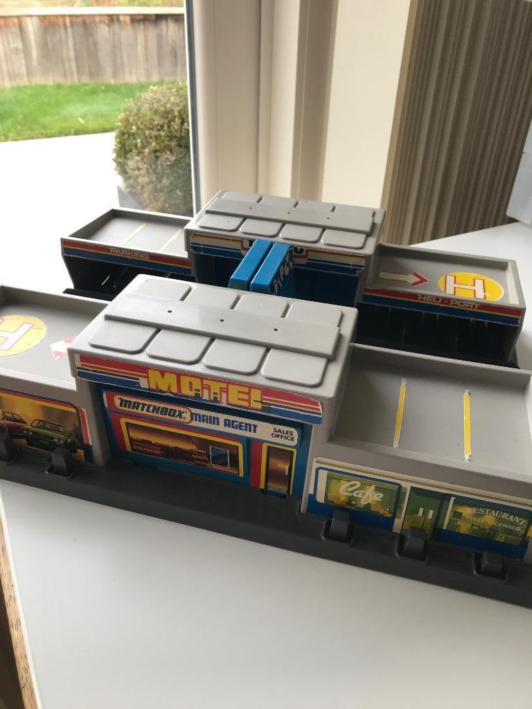 matchbox garage, Enlèvement, Utilisé