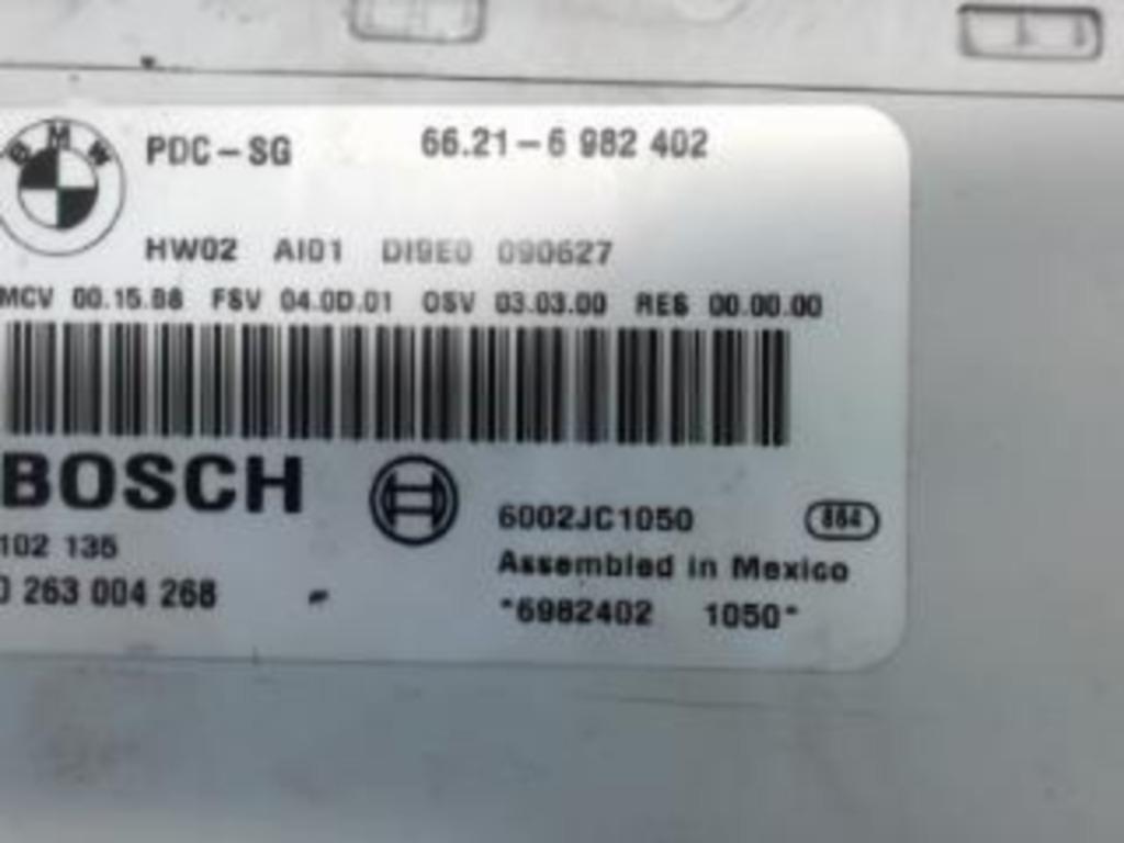 Boitier radar recul BMW E87 2.0D 100kw 0263004268 LP/13784, Ophalen of Verzenden, Gebruikt, BMW