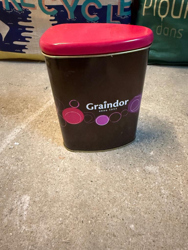 Boite métallique Graindor, Enlèvement ou Envoi, Comme neuf