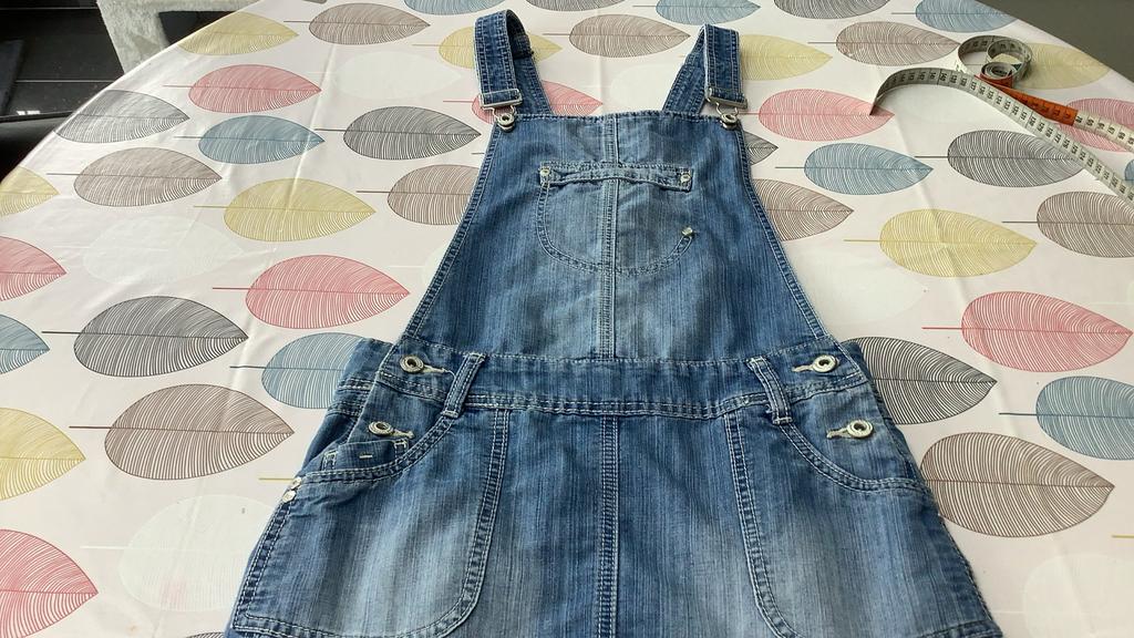 Zeer mooie jeans salopette., Kleding | Dames, Ophalen of Verzenden, Gedragen, Maat 36 (S), Blauw