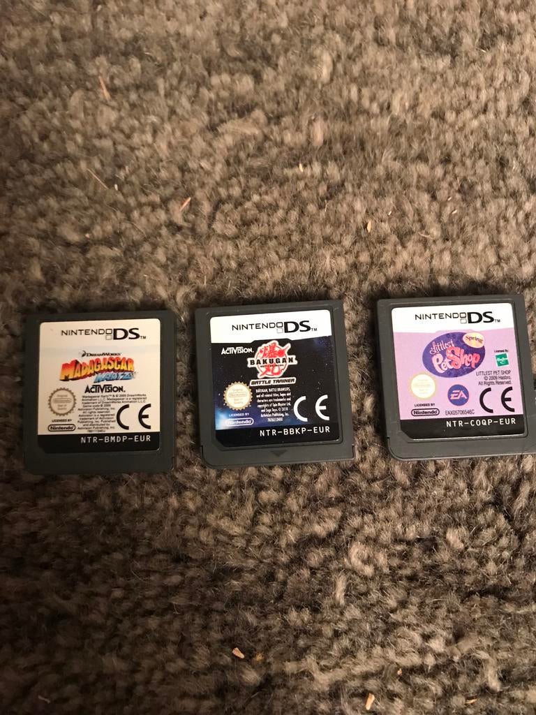 3 NINTENDO DS SPELLETJES SAMEN, Ophalen of Verzenden