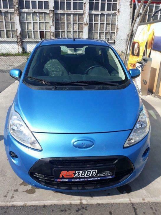 Ford Ka diesel 1er propio 0468 38 46 66, Auto's, Ford, Bedrijf, Ka, Diesel, Euro 4, Stadsauto, 3 deurs, Blauw