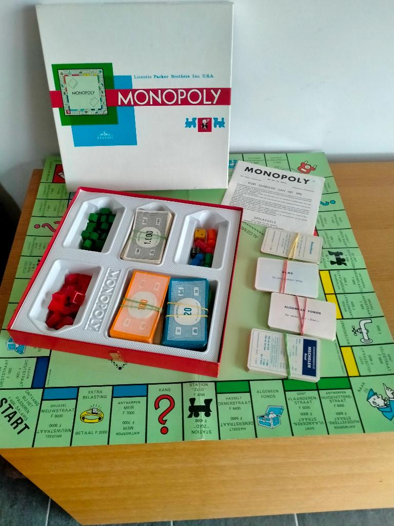 Monopoly Deska Brussel, Enlèvement ou Envoi, Utilisé, Deska