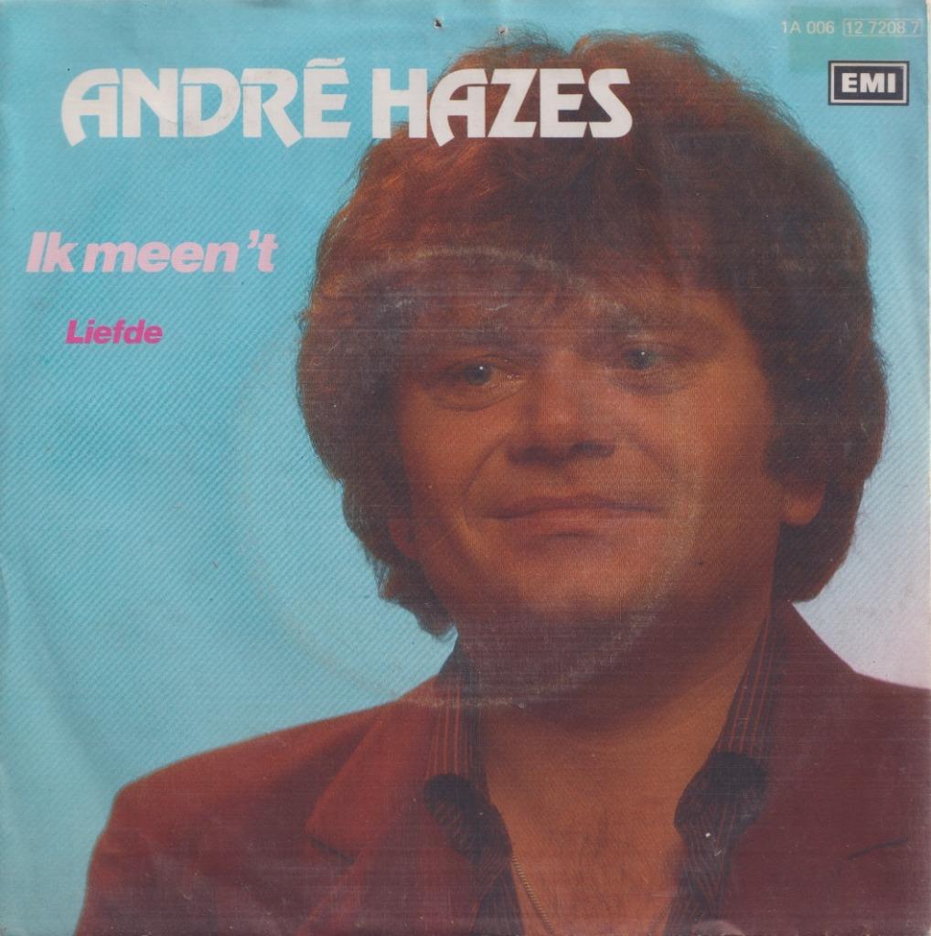 Andre Hazes – Ik meen het / Liefde – Single, Ophalen of Verzenden, Gebruikt, Nederlandstalig