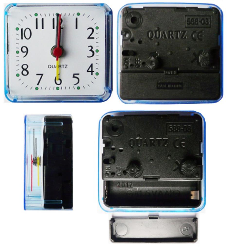 Petit réveil de voyage, Electroménager, Réveils, Comme neuf, Analogique, Enlèvement