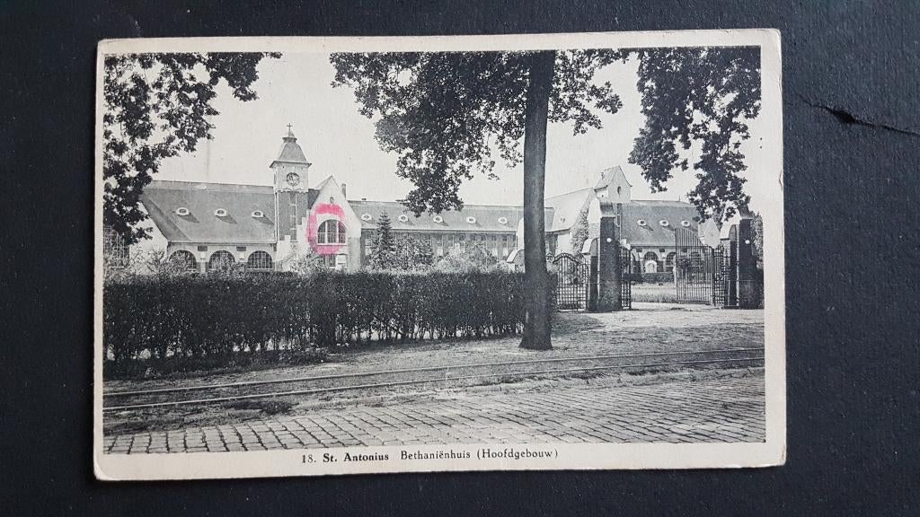 Postkaart St. Antonius Brecht Bethaniënhuis Hoofdgebouw, Verzamelen, Ophalen of Verzenden, 1940 tot 1960, Gelopen, Antwerpen
