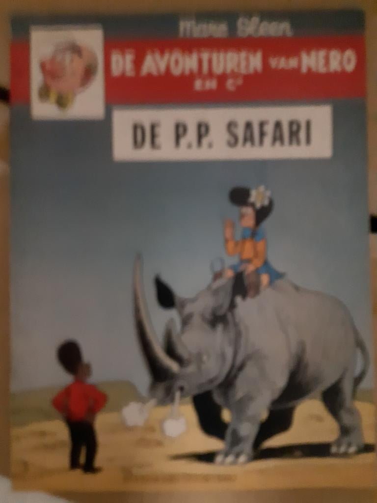 Strip De avonturen van Nero..DE P.P. SAFARI. nr.68, Eén stripboek, Ophalen of Verzenden, Zo goed als nieuw, Marc Sleen