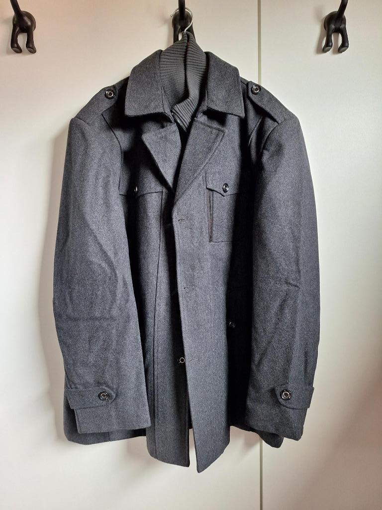 Heren mantel winter / herfst, Kleding | Heren, Ophalen of Verzenden, Nieuw, Overige maten, Grijs