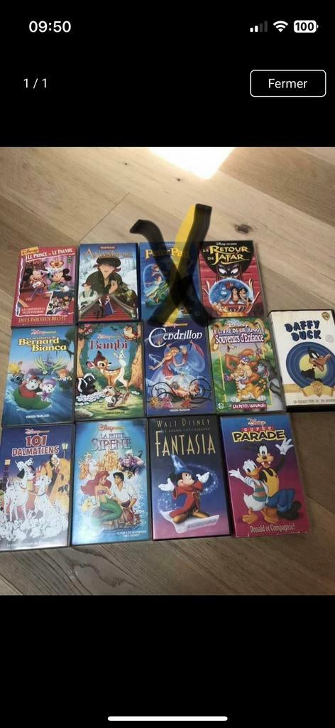 Disney VHS, CD & DVD, VHS | Enfants & Jeunesse, Tous les âges, Dessins animés et Film d'animation, Dessin animé