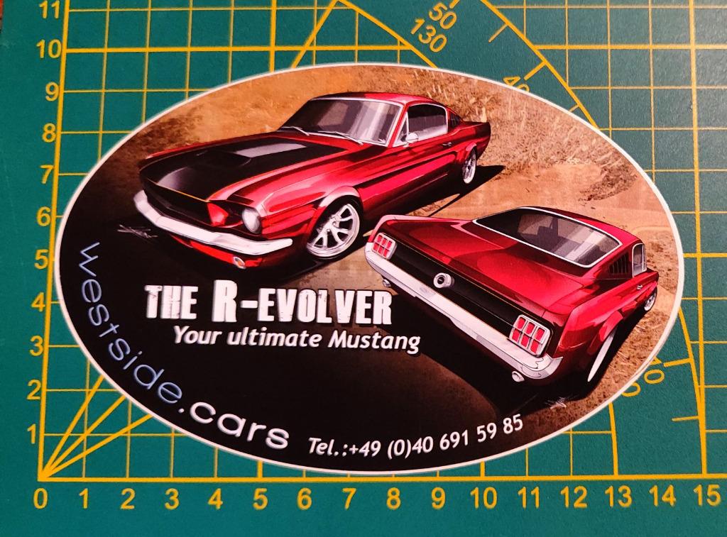 Sticker Ford Mustang Tuning Westside-cars UK, Enlèvement ou Envoi, Comme neuf