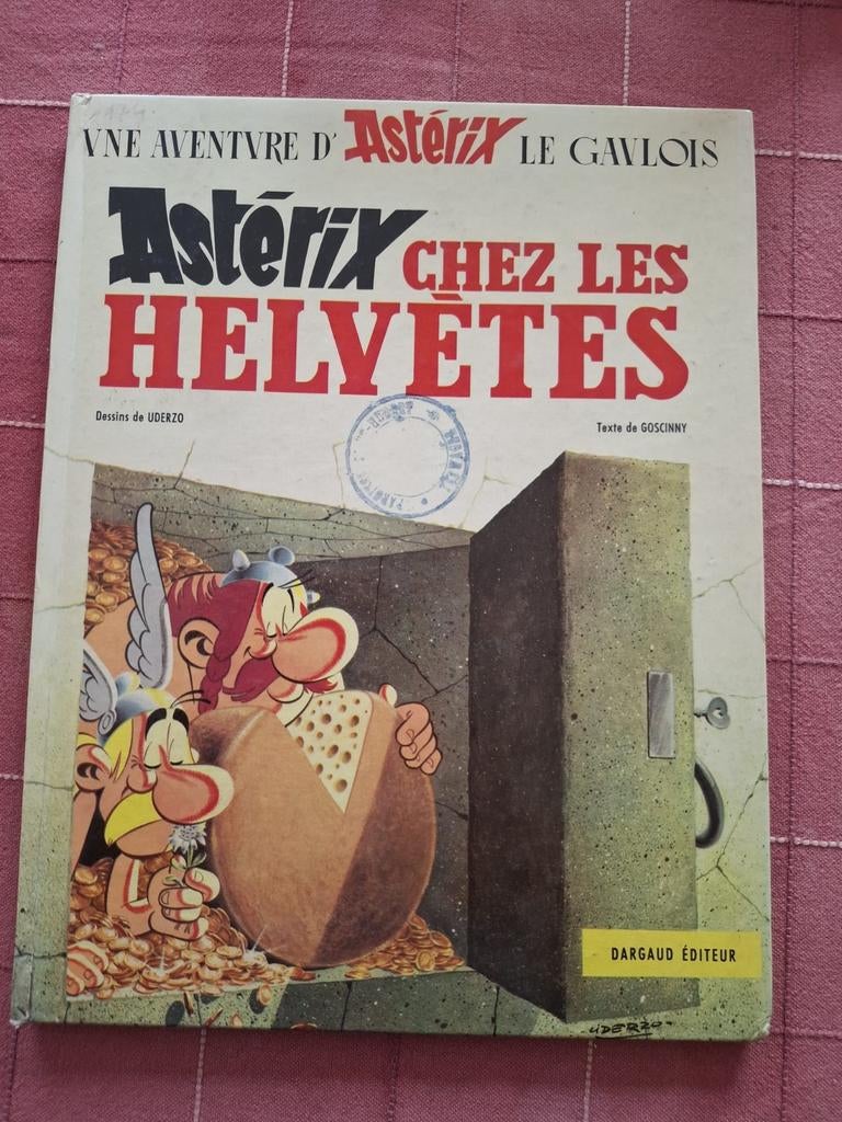 E.O Astérix met de Helvetians T16 1970, Boeken, Eén stripboek, Ophalen of Verzenden, Zo goed als nieuw, Goscinny & Uderzo