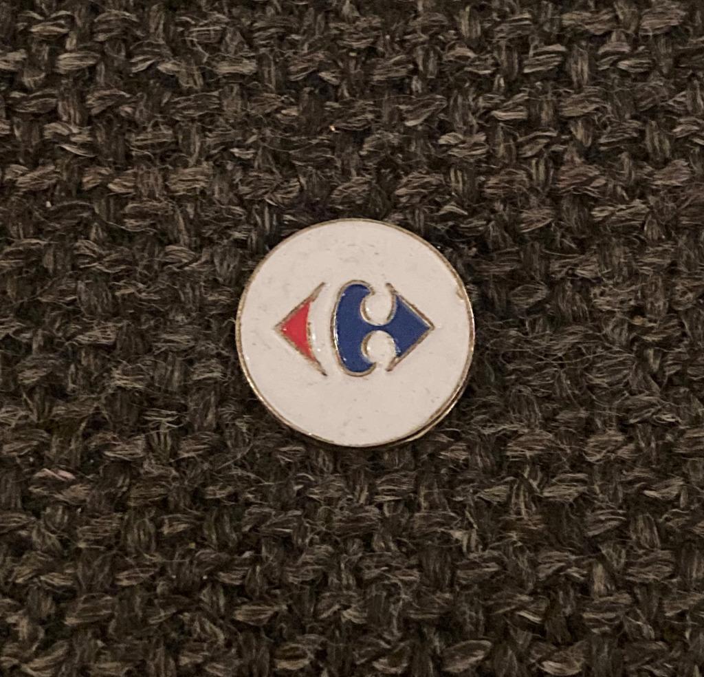 PIN - CARREFOUR, Envoi, Utilisé, Autres sujets/thèmes, Insigne ou Pin's