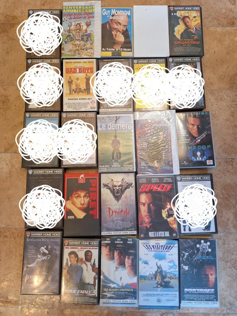 VHS-bundel — Films in VF, Cd's en Dvd's, Ophalen of Verzenden, Zo goed als nieuw
