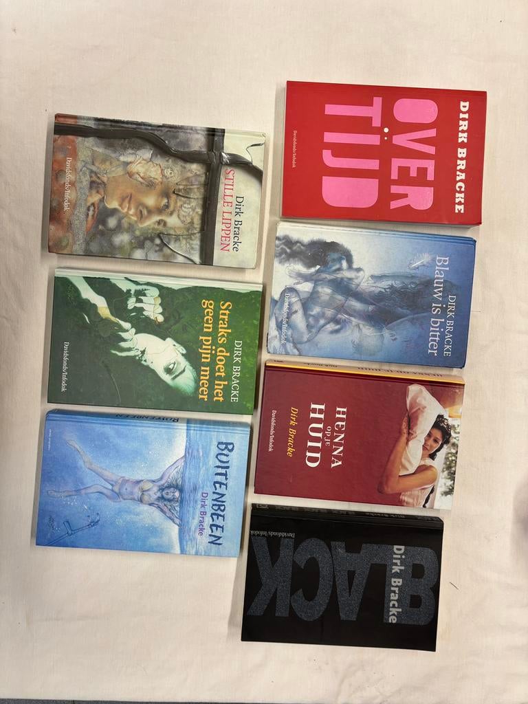 Dirk Bracke: 7 boeken, Boeken, Ophalen of Verzenden, Gelezen, Fictie