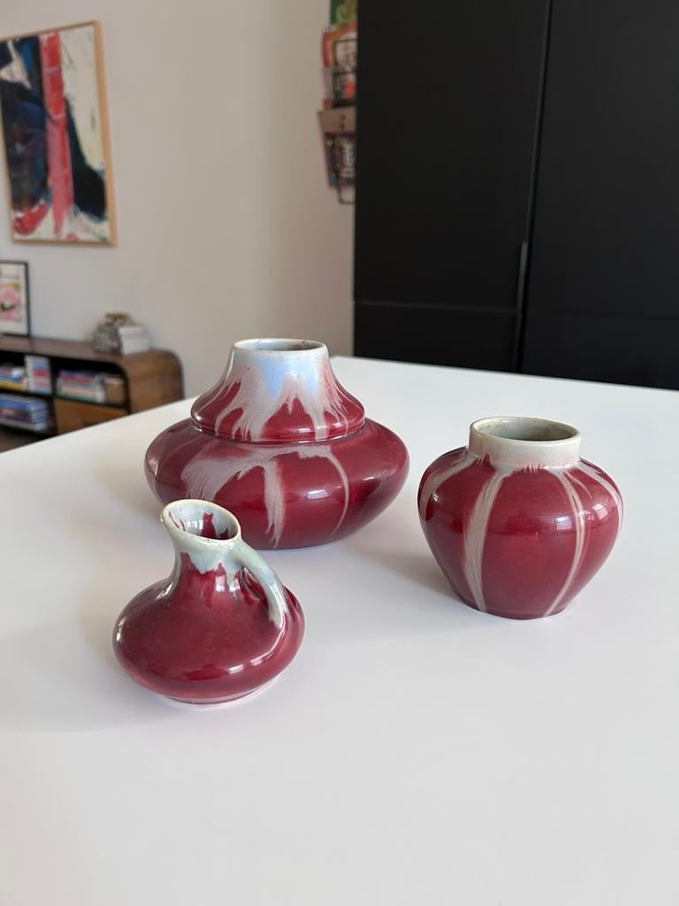 Set vazen, Antiek en Kunst, Ophalen of Verzenden