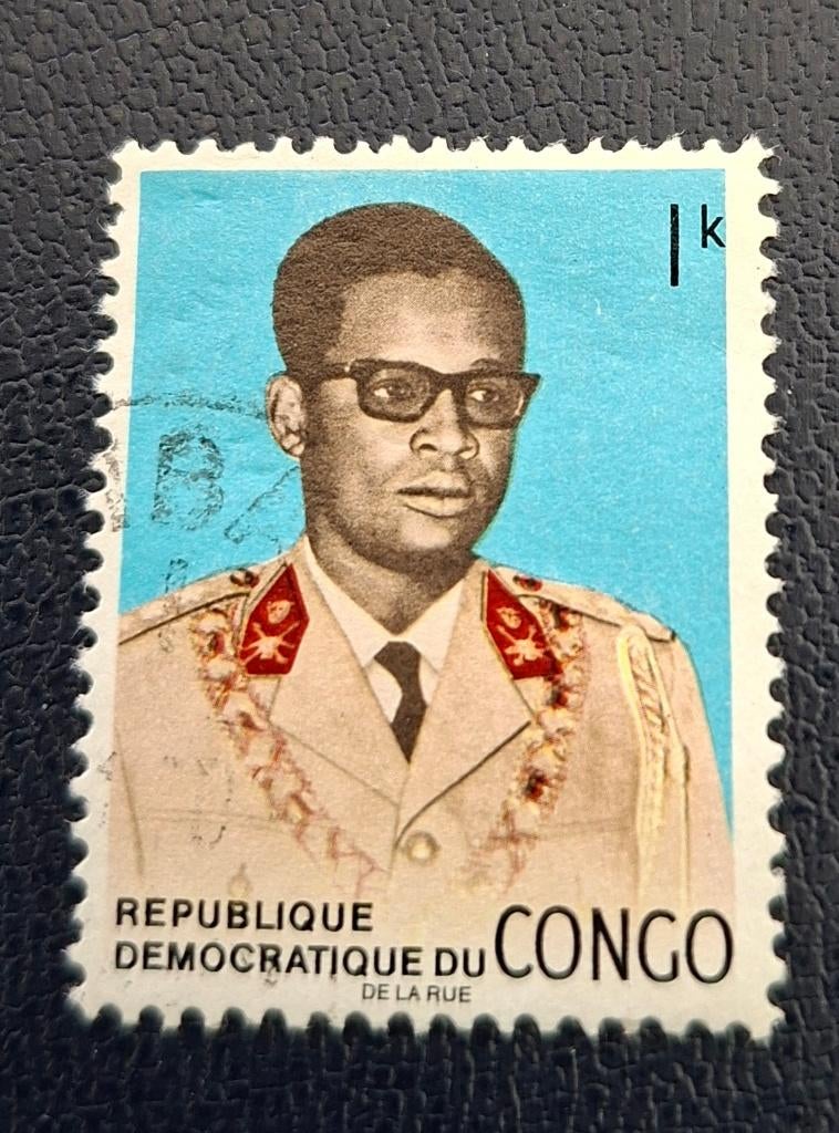 Postzegel Democratische Republiek Congo OBP 698, Ophalen of Verzenden, Overige landen, Gestempeld
