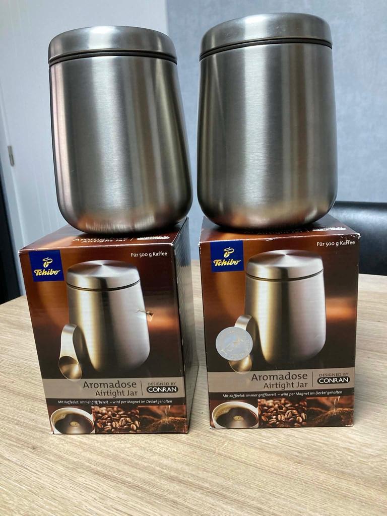 Koffiblikken, Ophalen of Verzenden, Zo goed als nieuw
