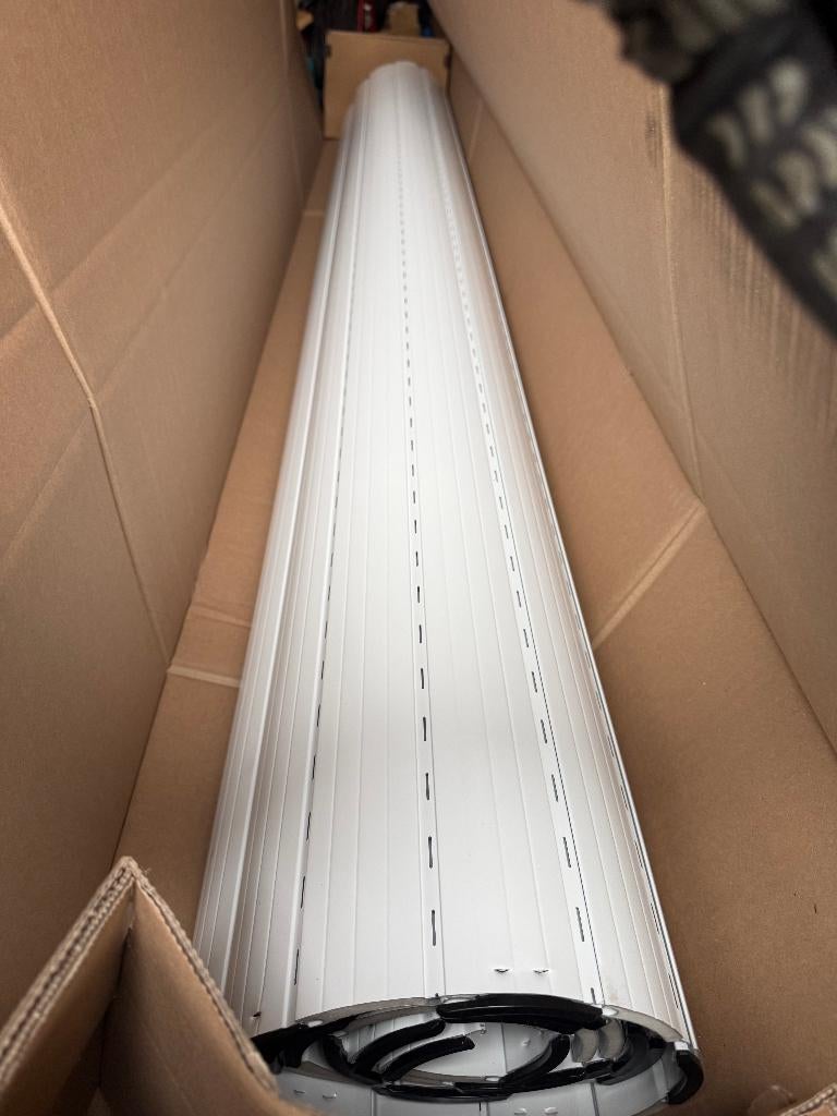 Alu rolluikblad 1950 x 2495 nieuw!, Doe-het-zelf en Bouw, Rolluiken, Ophalen, 200 cm of meer, Wit, 150 tot 200 cm