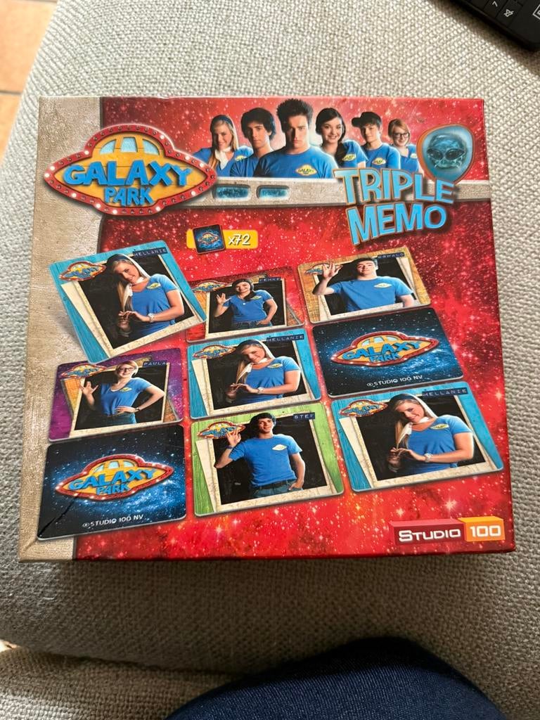 Pakketje spellen Studio 100 Galaxy park., Hobby en Vrije tijd, Ophalen of Verzenden, Zo goed als nieuw