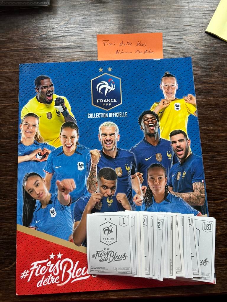 Panini France « Vélo Detre bleus », Enlèvement ou Envoi, Comme neuf, Plusieurs autocollants