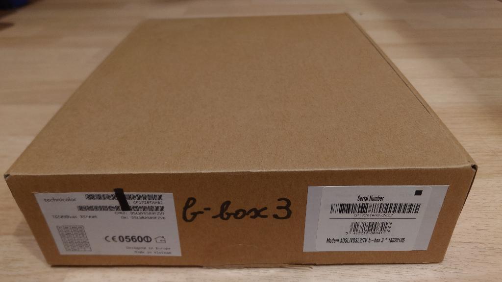 b-box 3 Proximus, Enlèvement, Neuf, Routeur, Proximus