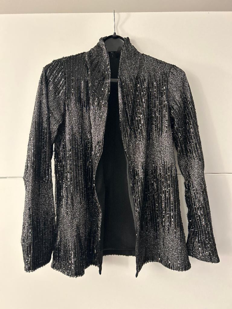 Vero Moda zwarte vest met glitters, Kleding | Dames, Maat 38/40 (M), Vero Moda, Zwart, Ophalen of Verzenden
