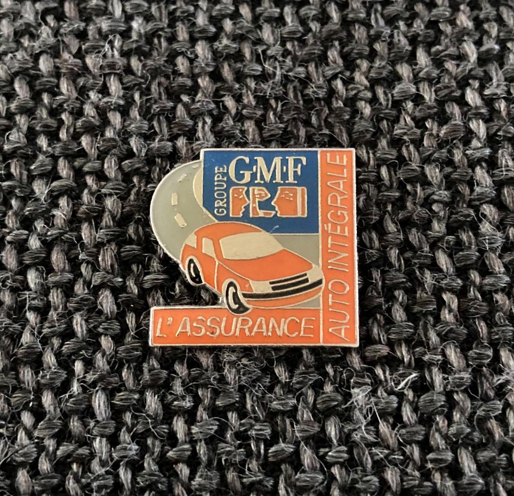 PIN - GROUPE GMF - L'ASSURANCE AUTO INTÉGRALE, Envoi, Utilisé, Transport, Insigne ou Pin's