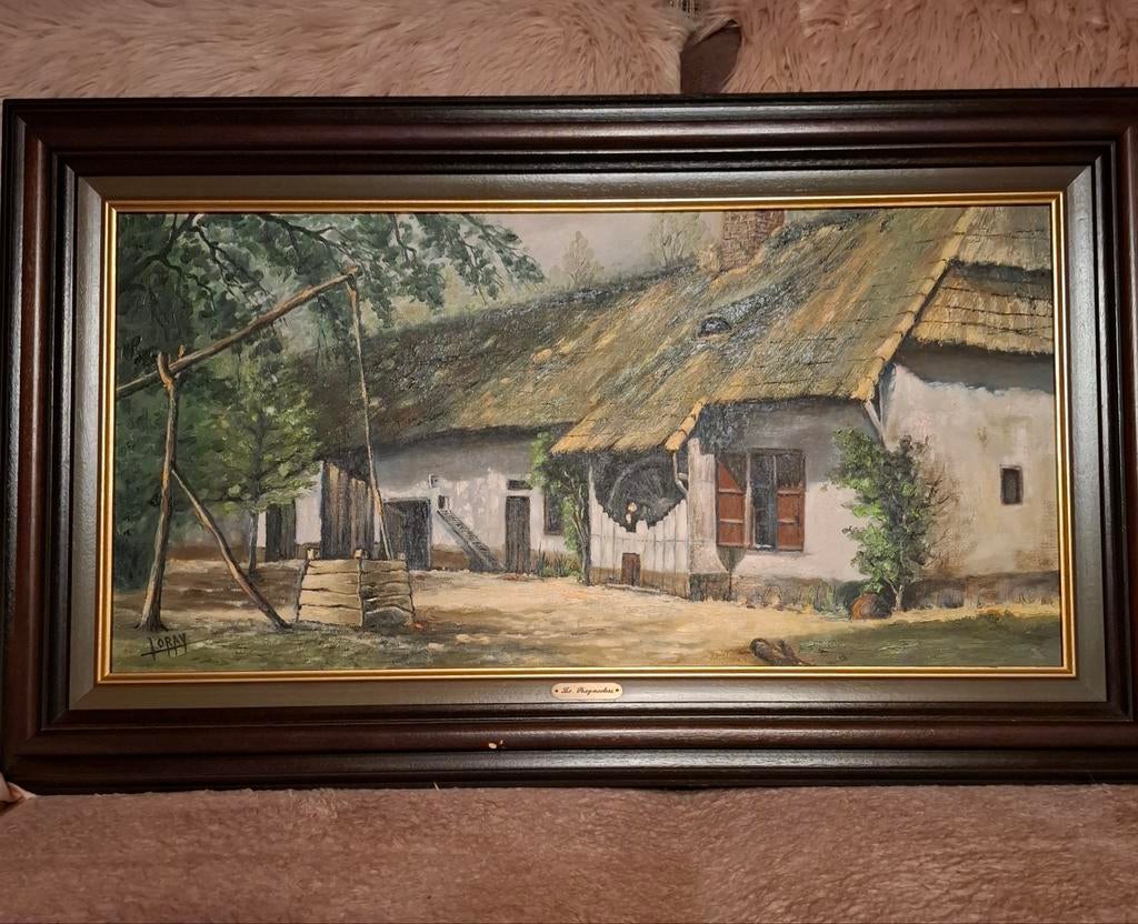 Schilderij boerderij, Enlèvement