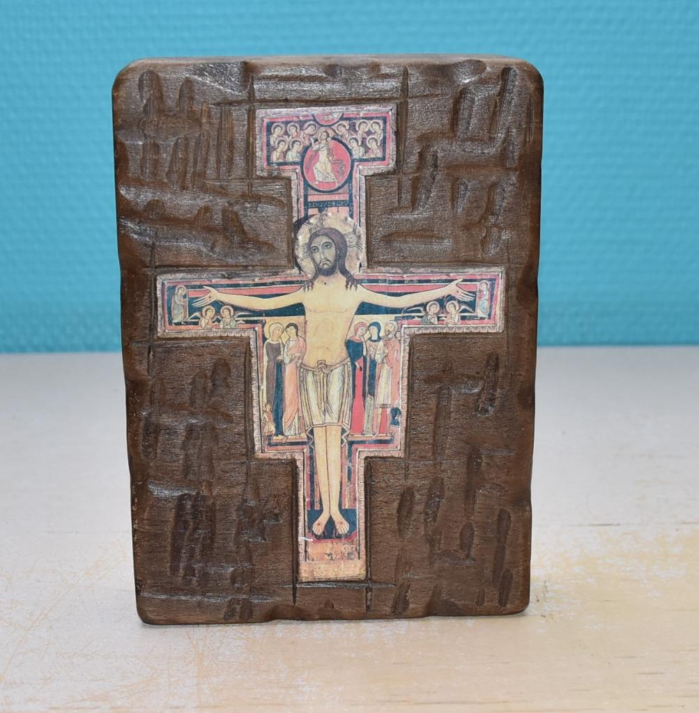 Croix emblématique de San Damiano, Enlèvement ou Envoi, Utilisé, Autres types, Christianisme | Catholique