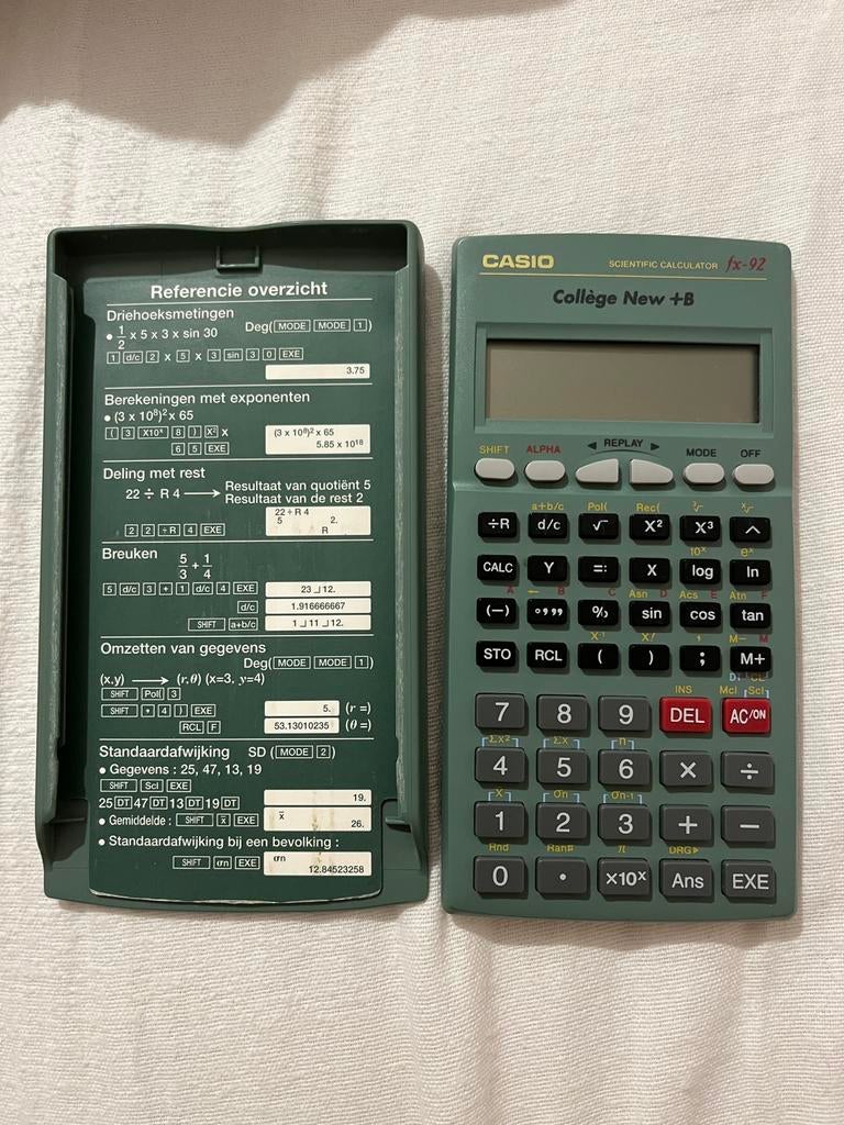 Wetenschappelijke rekenmachine Casio, Ophalen of Verzenden, Gebruikt