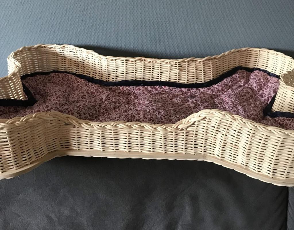 Panier, modèle unique; pour chihuahua en osier naturel, Animaux & Accessoires, Paniers pour chiens, Neuf, Autre, Enlèvement