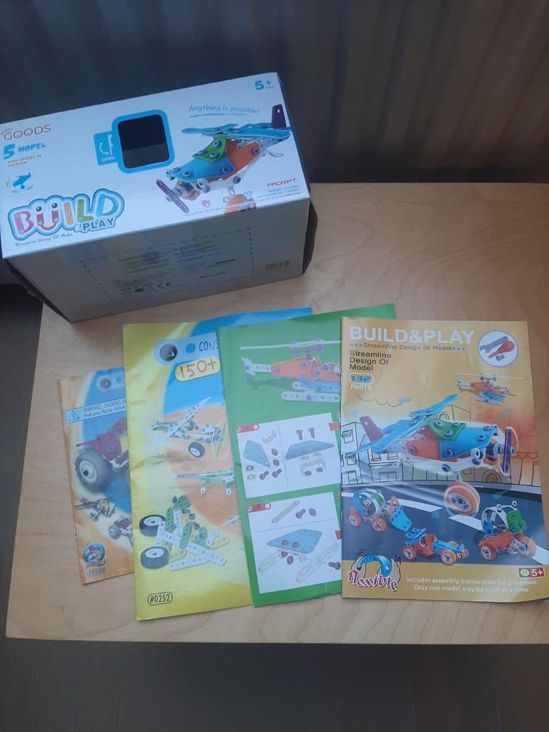 Build and play (bouwen en spelen), Kinderen en Baby's, Ophalen, Gebruikt, Bouwen