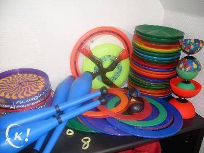 circustechnieken initiatie's, Ophalen, Gebruikt