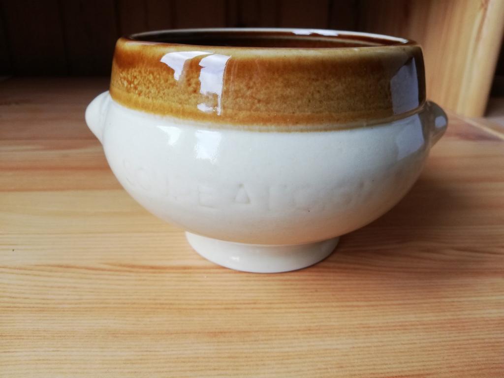 6 bols à soupe à l'oignon en grès, Maison & Meubles, Enlèvement ou Envoi