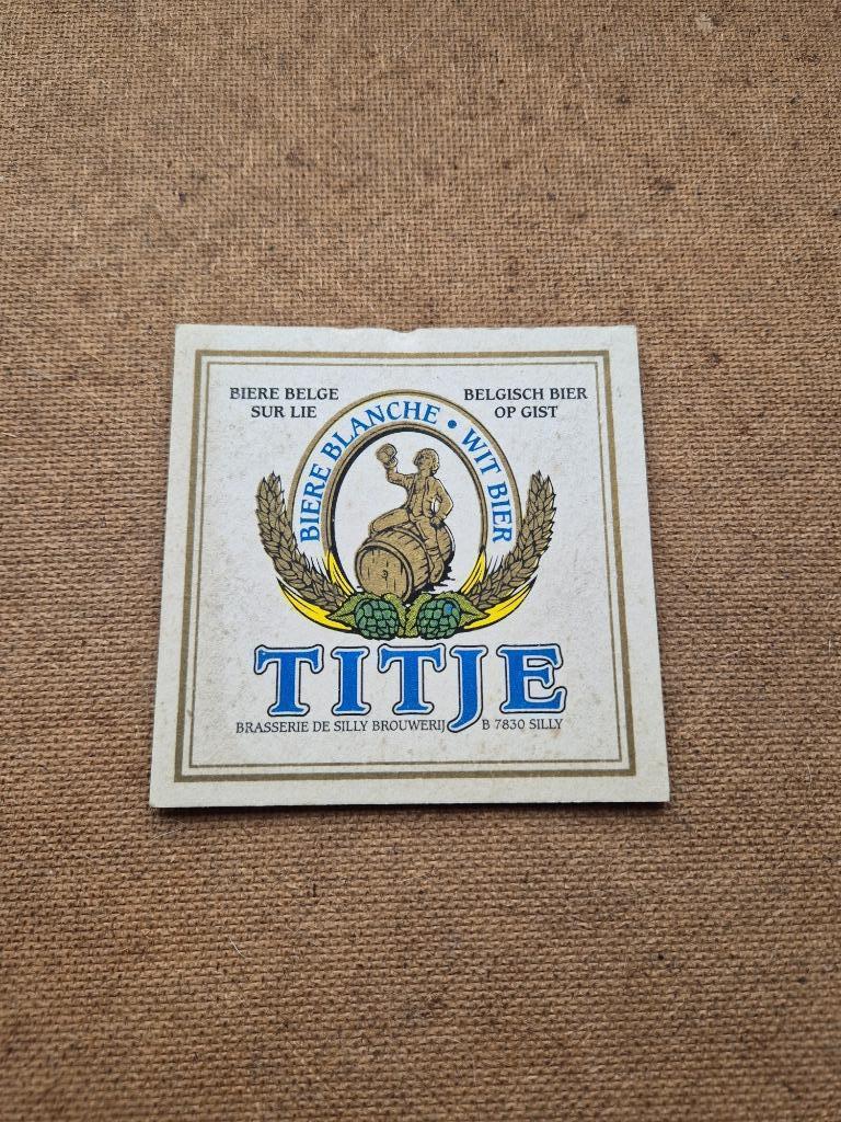 Sous Bock Titje, Collections, Enlèvement ou Envoi, Utilisé, Sous-bock, Autres marques