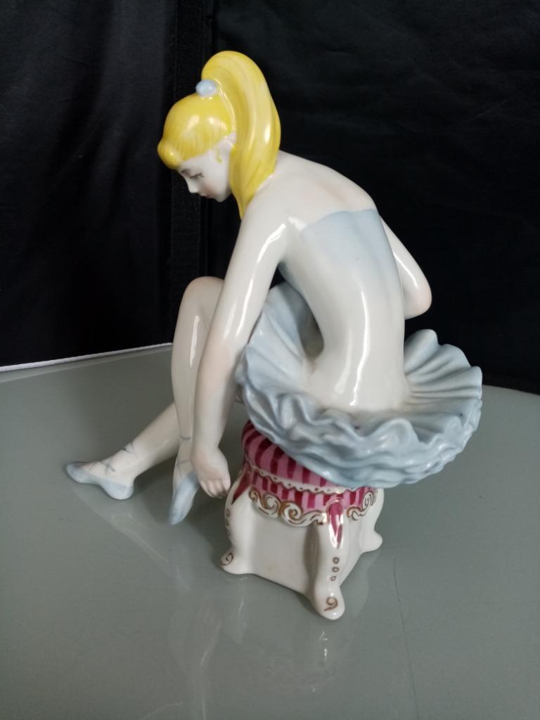 Figurine porcelaine Ukrainienne Ballerine Yelena Yelochka 60, Enlèvement ou Envoi