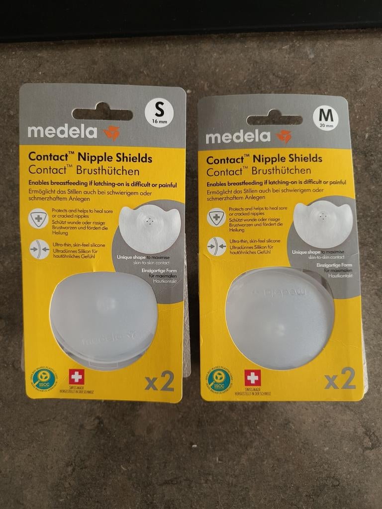 Medela Contact tepelhoedjes, Ophalen of Verzenden, Nieuw