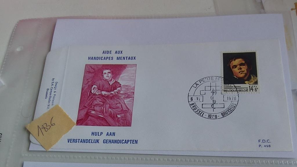 Timbres FDC Belgique n 1836, Timbres & Monnaies, Timbres | Europe | Belgique, Enlèvement ou Envoi, Affranchi, Oblitération 1er jour