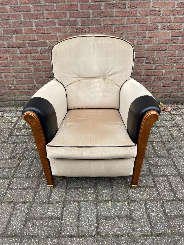 Klassieke Fauteuil, Huis en Inrichting, Fauteuils, Ophalen, Gebruikt, Klassiek, 75 tot 100 cm