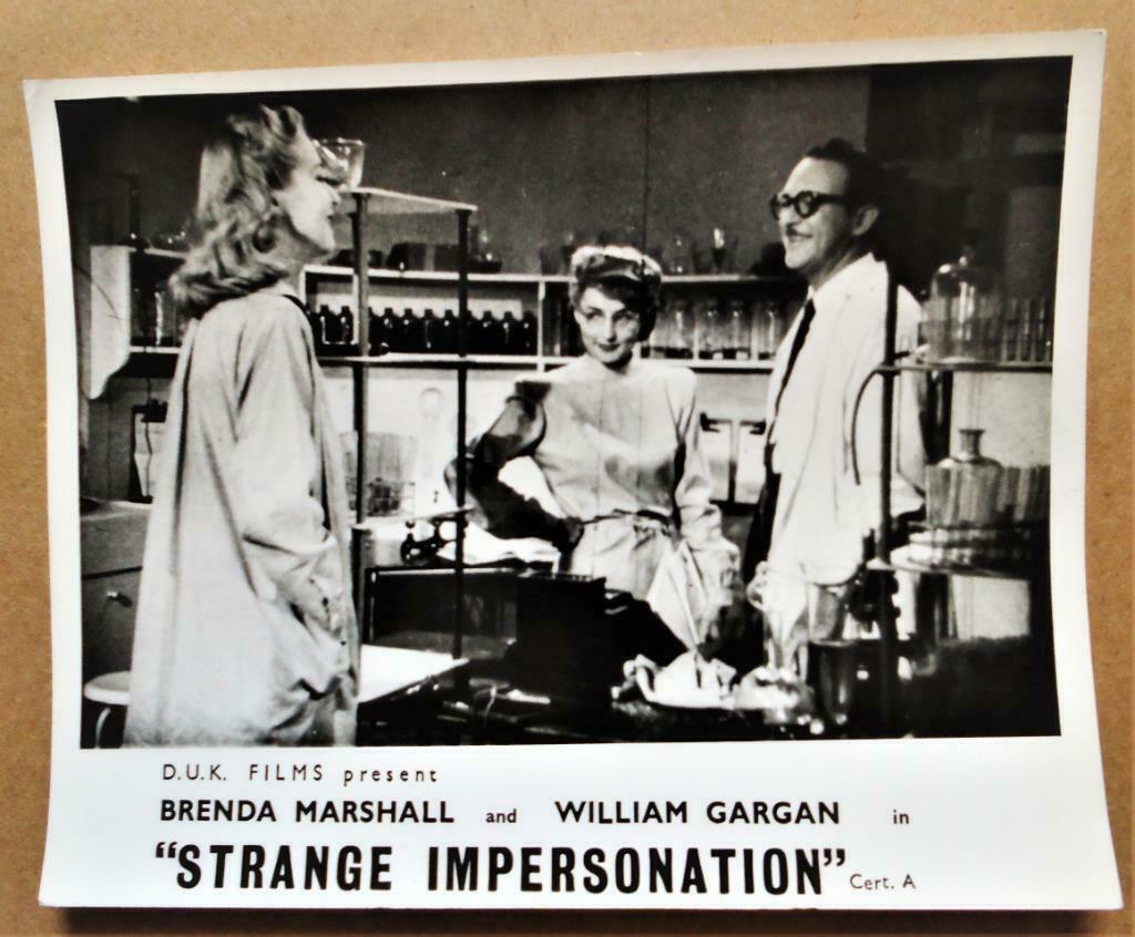Film "Strange Impersonation"/1946 - H. Brooke, W. Gargan, ao, Ophalen of Verzenden, Gebruikt, Film, Foto of Kaart