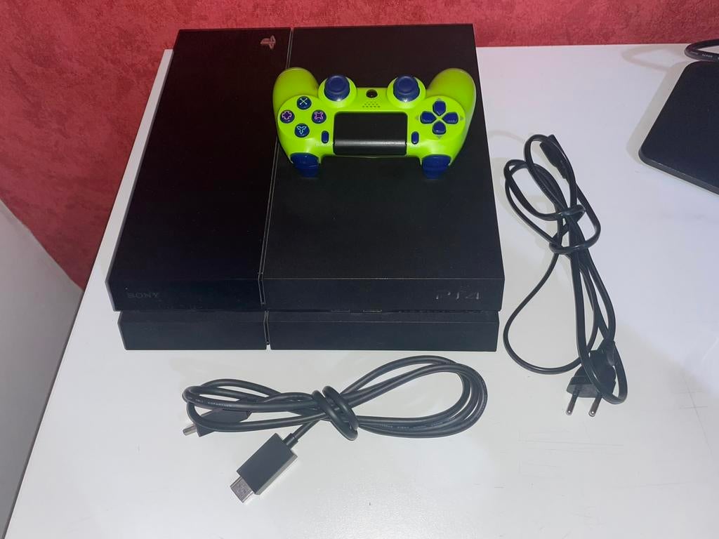 Playstation 4 500GB, Games en Spelcomputers, Spelcomputers | Sony PlayStation 4, Ophalen, Met 2 controllers, 500 GB, Gebruikt