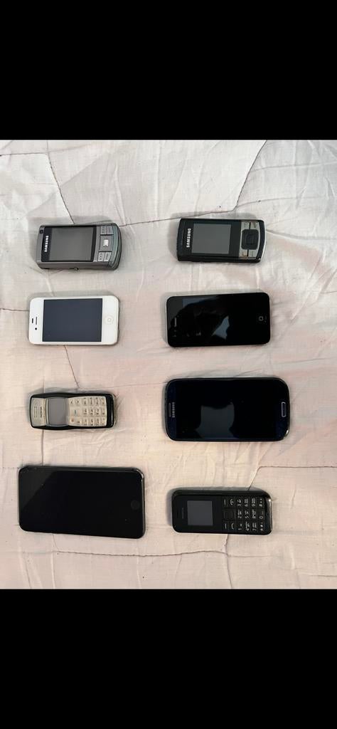 LOT DE TÉLÉPHONE LA MAJORITÉ FONCTIONNE, Télécoms, Enlèvement ou Envoi, Comme neuf