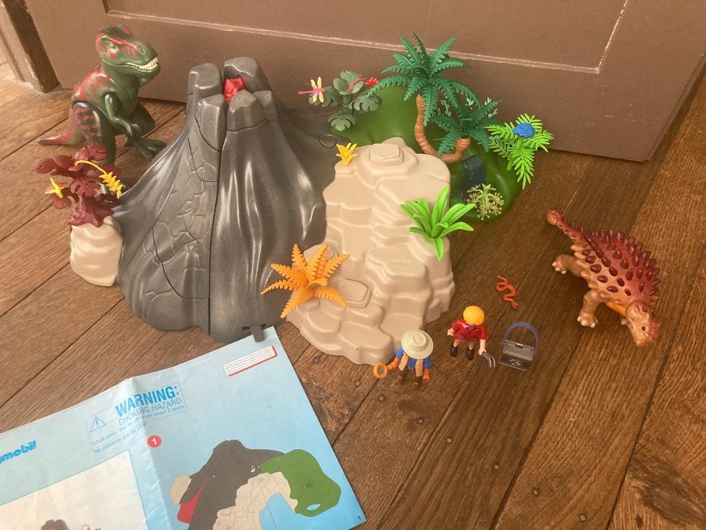 Playmobil 5290 Dinosaures - Volcan, Enfants & Bébés, Jouets | Playmobil, Enlèvement, Utilisé, Ensemble complet