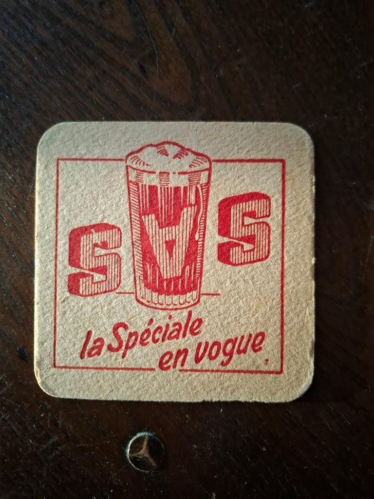 Onderblok SAS Ecluse Boortmerbeek R/V, Verzamelen, Biermerken, Verzenden, Zo goed als nieuw, Viltje(s), Overige merken