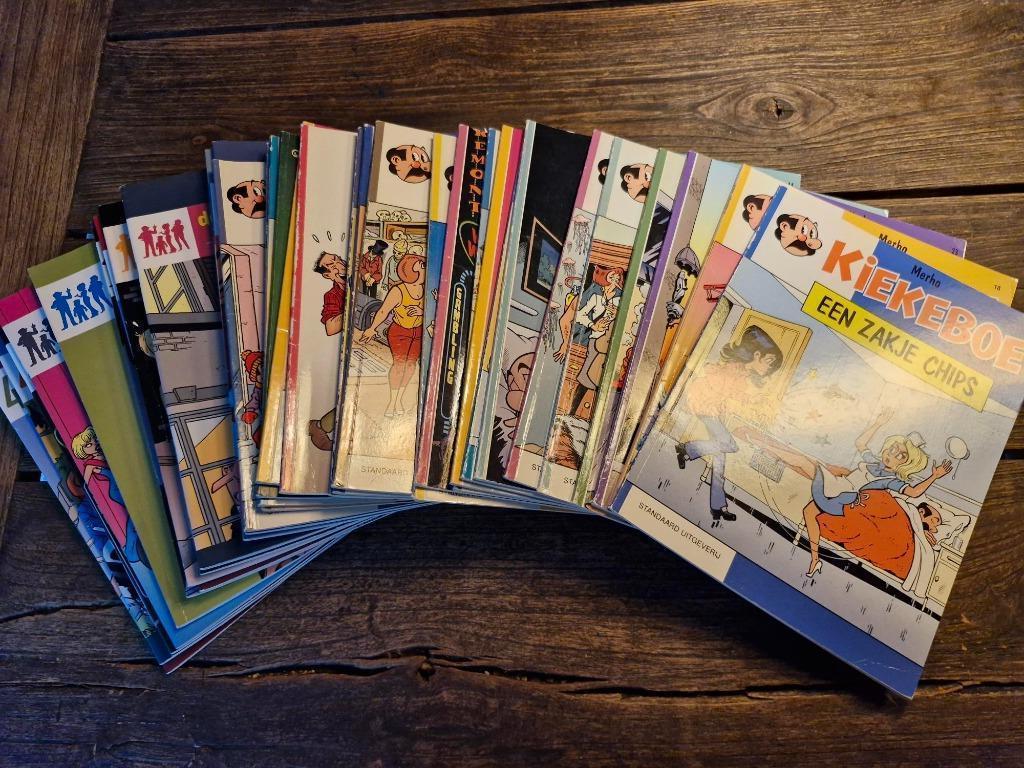 70 KIEKEBOE STRIPS 2€ PER STUK OF PER LOT - KADO / COLLECTIE, Ophalen of Verzenden, Gelezen, Merho
