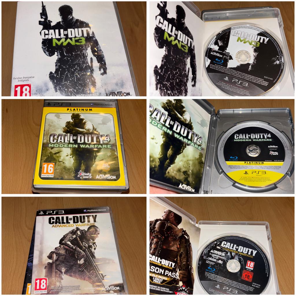 Lot PS3 Action – COD, GTA, AC, Star Wars, Games en Spelcomputers, Ophalen of Verzenden, Zo goed als nieuw, Shooter