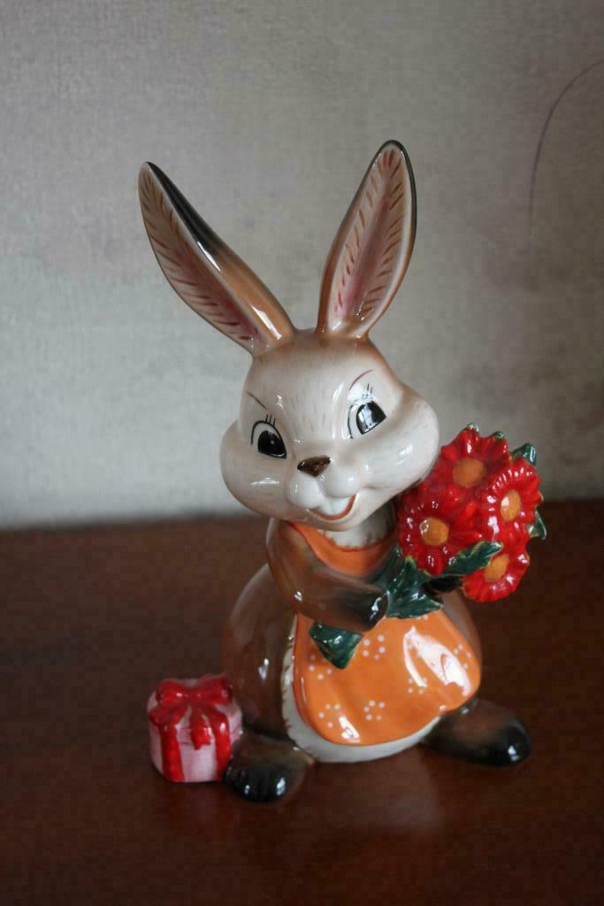 Goebel lapin Pâques en porcelaine, Enlèvement, Comme neuf