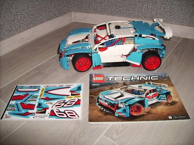 lego technic 42077, Ophalen of Verzenden, Zo goed als nieuw, Complete set, Lego