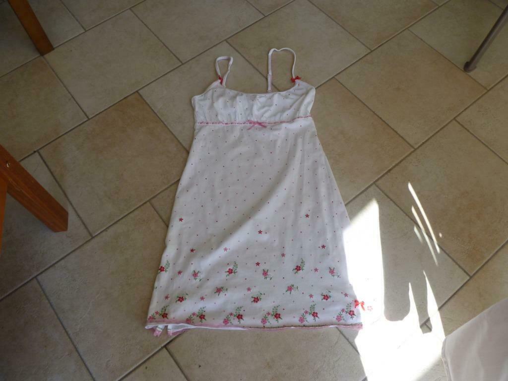 witte bloemen nachtjurk maat S., Kleding | Dames, Hunkemöller, Ophalen of Verzenden, Wit, Nachtkleding
