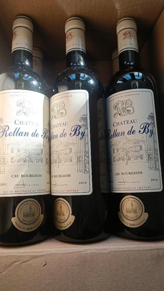 Château Rolland de By 2016 - 10 flessen, Ophalen, Frankrijk, Nieuw, Rode wijn